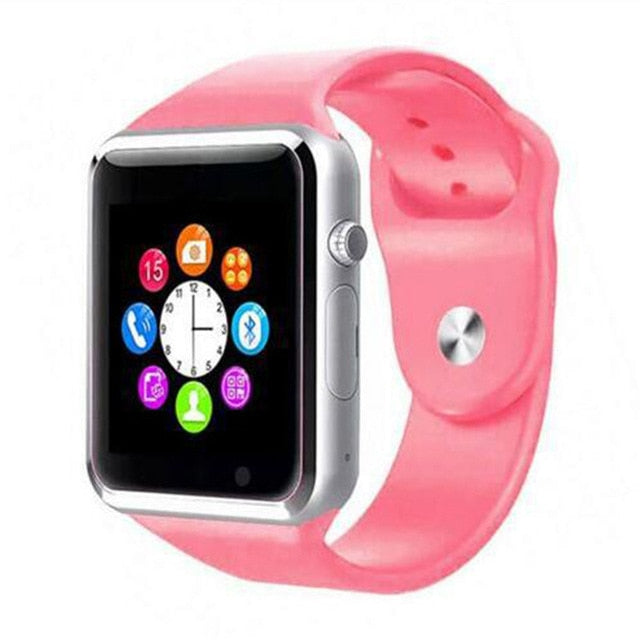 NO-BORDERS A1 WristWatch Bluetooth Smart Watch Sport Pedometer With SIM Camera Smartwatch for Android PK iwo 8 DZ09 watch - Amzon World