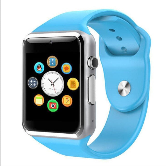 NO-BORDERS A1 WristWatch Bluetooth Smart Watch Sport Pedometer With SIM Camera Smartwatch for Android PK iwo 8 DZ09 watch - Amzon World
