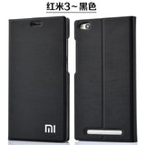 New Arrival For Xiaomi Redmi 3 /3S/3X, Luxury Slim Style Flip Leather Case For Xiaomi Redmi 3s Redmi 3x Redmi 3 Cover Bag - Amzon World