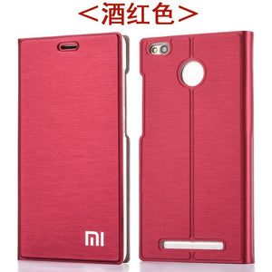 New Arrival For Xiaomi Redmi 3 /3S/3X, Luxury Slim Style Flip Leather Case For Xiaomi Redmi 3s Redmi 3x Redmi 3 Cover Bag - Amzon World