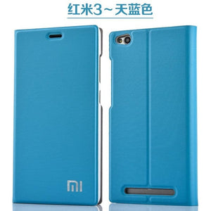 New Arrival For Xiaomi Redmi 3 /3S/3X, Luxury Slim Style Flip Leather Case For Xiaomi Redmi 3s Redmi 3x Redmi 3 Cover Bag - Amzon World