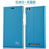New Arrival For Xiaomi Redmi 3 /3S/3X, Luxury Slim Style Flip Leather Case For Xiaomi Redmi 3s Redmi 3x Redmi 3 Cover Bag - Amzon World