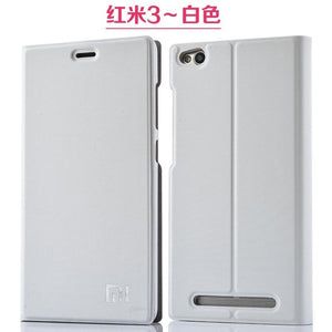 New Arrival For Xiaomi Redmi 3 /3S/3X, Luxury Slim Style Flip Leather Case For Xiaomi Redmi 3s Redmi 3x Redmi 3 Cover Bag - Amzon World