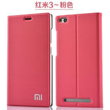 New Arrival For Xiaomi Redmi 3 /3S/3X, Luxury Slim Style Flip Leather Case For Xiaomi Redmi 3s Redmi 3x Redmi 3 Cover Bag - Amzon World