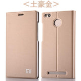 New Arrival For Xiaomi Redmi 3 /3S/3X, Luxury Slim Style Flip Leather Case For Xiaomi Redmi 3s Redmi 3x Redmi 3 Cover Bag - Amzon World