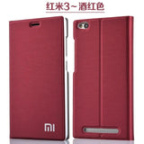 New Arrival For Xiaomi Redmi 3 /3S/3X, Luxury Slim Style Flip Leather Case For Xiaomi Redmi 3s Redmi 3x Redmi 3 Cover Bag - Amzon World