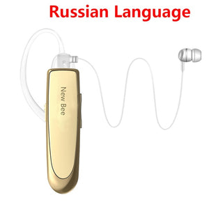 New Bee Bluetooth Headset Bluetooth Earphone Hands-free Headphone Mini Wireless Headsets Earbud Earpiece For iPhone xiaomi - Amzon World