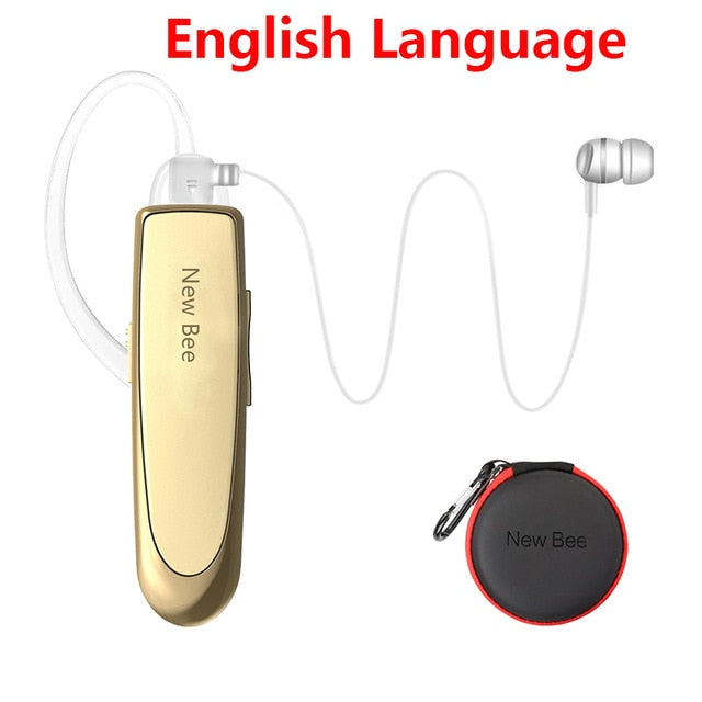 New Bee Bluetooth Headset Bluetooth Earphone Hands-free Headphone Mini Wireless Headsets Earbud Earpiece For iPhone xiaomi - Amzon World