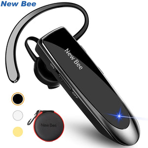 New Bee Bluetooth Headset Bluetooth Earphone Hands-free Headphone Mini Wireless Headsets Earbud Earpiece For iPhone xiaomi - Amzon World
