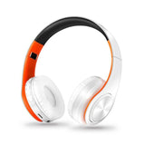 New Portable Wireless Headphones Bluetooth Stereo Foldable Headset Audio Mp3 Adjustable Earphones with Mic for Music - Amzon World