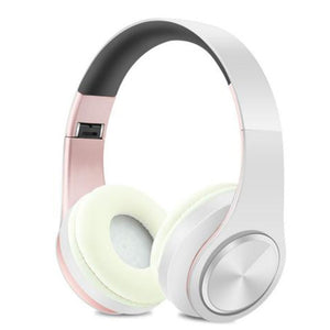 New Portable Wireless Headphones Bluetooth Stereo Foldable Headset Audio Mp3 Adjustable Earphones with Mic for Music - Amzon World