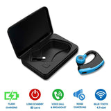 New V9 Handsfree Wireless Bluetooth Earphones Noise Control Business Wireless Bluetooth Headset with Mic for Driver Sport - Amzon World