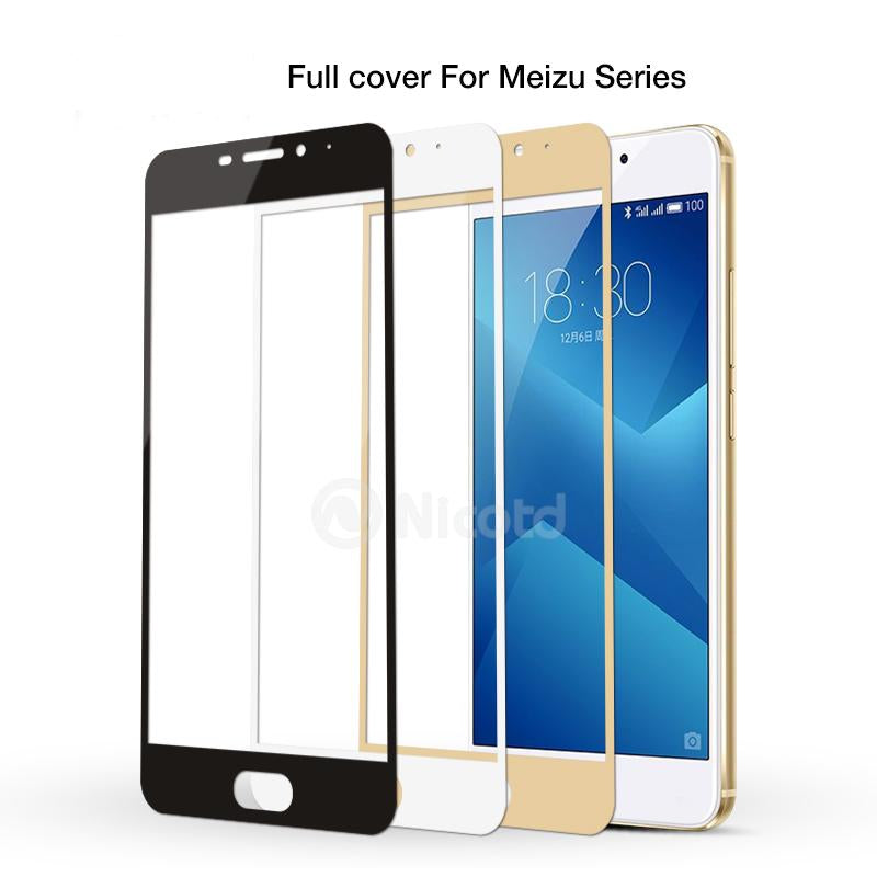 9H Full Cover Tempered Glass For Meizu M3 Note M3S M3 Mini Max M3E M3X Pro 6 Plus U10 U20 M5 Note M5s Protective Film - Amzon World