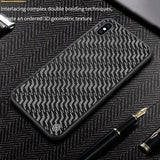 Nillkin Synthetic fiber Carbon PP Plastic Back Cover for iPhone X/Xs / Xs Max /Xr case cover ultra slim for iPhone 5.8''/6.5/6.1 - Amzon World