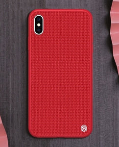 Nillkin Synthetic fiber Carbon PP Plastic Back Cover for iPhone X/Xs / Xs Max /Xr case cover ultra slim for iPhone 5.8''/6.5/6.1 - Amzon World