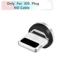 Magnetic Cable Braided LED Type C Micro USB magnetic usb charging cable for Apple iphone X 7 8 6 Xs Max XR Samsung s9 cord - Amzon World