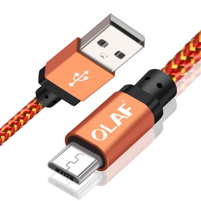 Micro USB Cable 1m 2m 3m Fast Charge USB Data Cable for Samsung S6 S7 Xiaomi 4X LG Tablet - Amzon World
