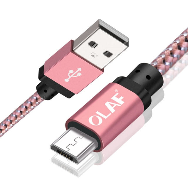 Micro USB Cable 1m 2m 3m Fast Charge USB Data Cable for Samsung S6 S7 Xiaomi 4X LG Tablet - Amzon World
