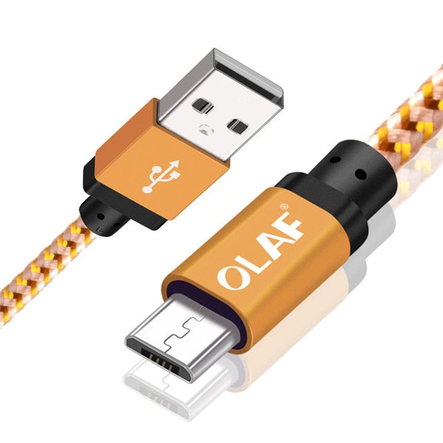 Micro USB Cable 1m 2m 3m Fast Charge USB Data Cable for Samsung S6 S7 Xiaomi 4X LG Tablet - Amzon World