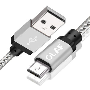 Micro USB Cable 1m 2m 3m Fast Charge USB Data Cable for Samsung S6 S7 Xiaomi 4X LG Tablet - Amzon World