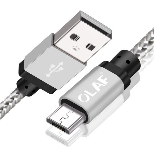 Micro USB Cable 1m 2m 3m Fast Charge USB Data Cable for Samsung S6 S7 Xiaomi 4X LG Tablet - Amzon World