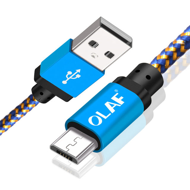 Micro USB Cable 1m 2m 3m Fast Charge USB Data Cable for Samsung S6 S7 Xiaomi 4X LG Tablet - Amzon World
