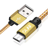 Micro USB Cable 1m 2m 3m Fast Charge USB Data Cable for Samsung S6 S7 Xiaomi 4X LG Tablet - Amzon World