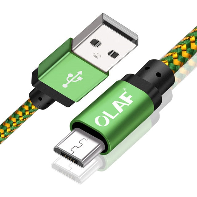 Micro USB Cable 1m 2m 3m Fast Charge USB Data Cable for Samsung S6 S7 Xiaomi 4X LG Tablet - Amzon World