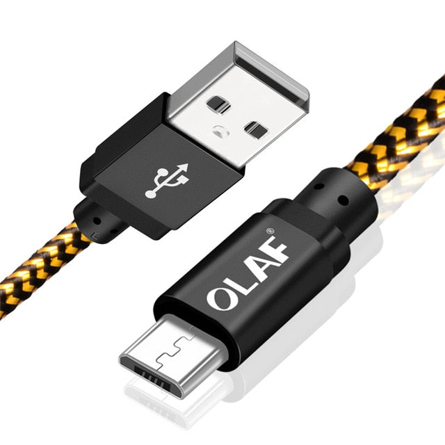 Micro USB Cable 1m 2m 3m Fast Charge USB Data Cable for Samsung S6 S7 Xiaomi 4X LG Tablet - Amzon World