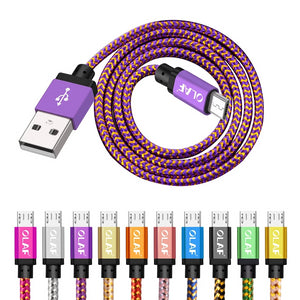 Micro USB Cable 1m 2m 3m Fast Charge USB Data Cable for Samsung S6 S7 Xiaomi 4X LG Tablet - Amzon World