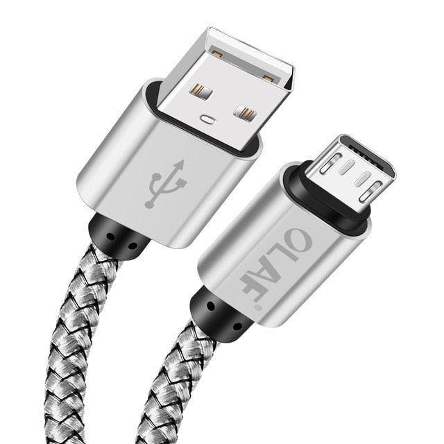 Micro USB Cable 2.4A Fast Charging 1M 2M 3M USB Charger Data Cable For Samsung Xiaomi Microusb Android Mobile Phone Cables - Amzon World