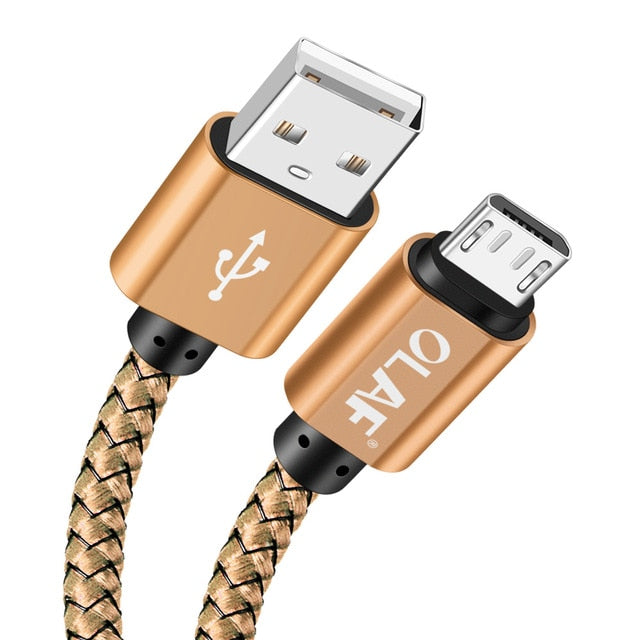 Micro USB Cable 2.4A Fast Charging 1M 2M 3M USB Charger Data Cable For Samsung Xiaomi Microusb Android Mobile Phone Cables - Amzon World