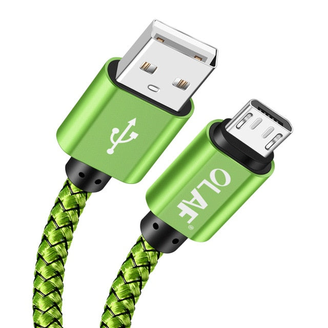 Micro USB Cable 2.4A Fast Charging 1M 2M 3M USB Charger Data Cable For Samsung Xiaomi Microusb Android Mobile Phone Cables - Amzon World