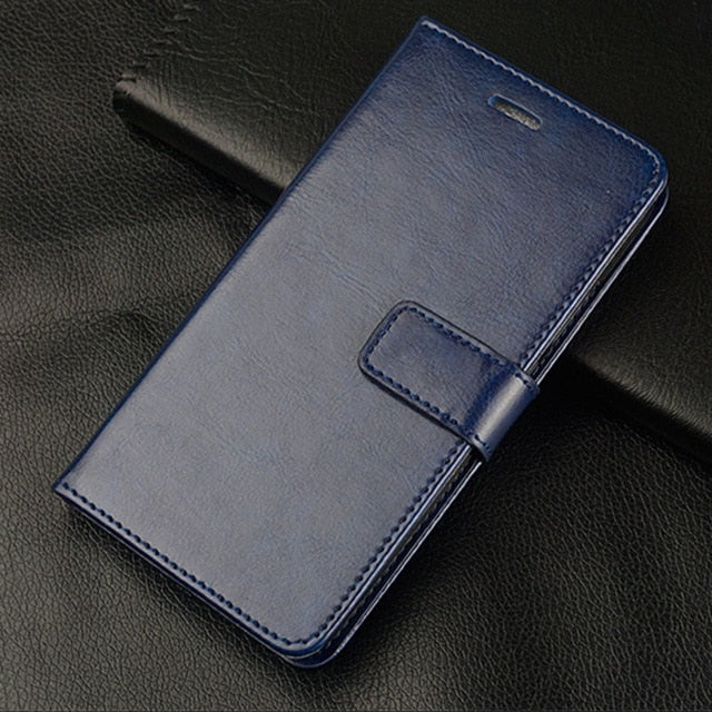 OPPO AX7 Case Flip Wallet PU Leather Phone Case For OPPO AX7 CPH1901 CPH 1901 OPPOAX7 AX 7 Case On OPPO AX7 A7 Protective Cover - Amzon World