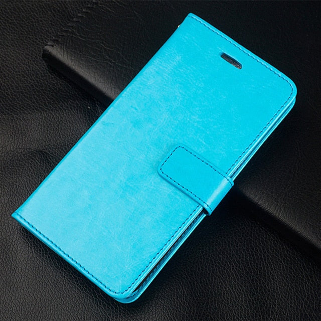 OPPO AX7 Case Flip Wallet PU Leather Phone Case For OPPO AX7 CPH1901 CPH 1901 OPPOAX7 AX 7 Case On OPPO AX7 A7 Protective Cover - Amzon World