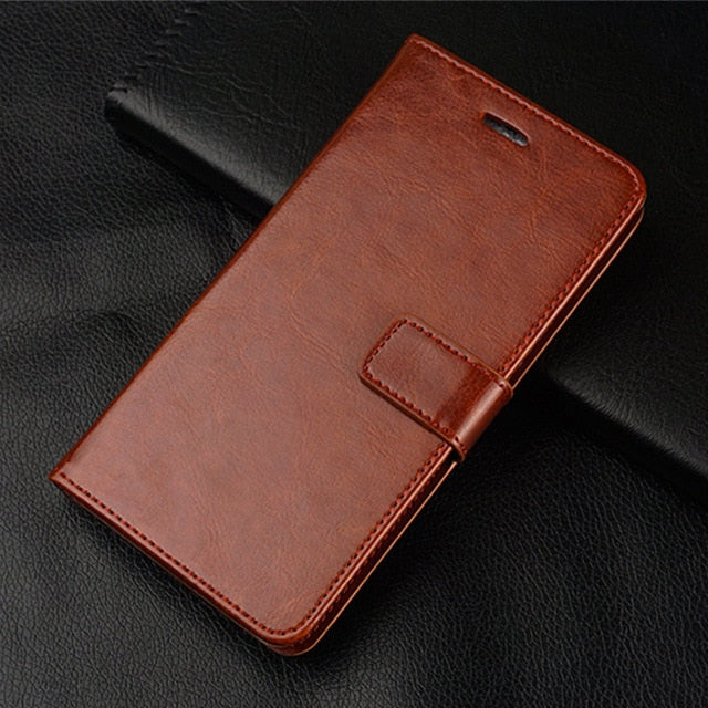OPPO AX7 Case Flip Wallet PU Leather Phone Case For OPPO AX7 CPH1901 CPH 1901 OPPOAX7 AX 7 Case On OPPO AX7 A7 Protective Cover - Amzon World