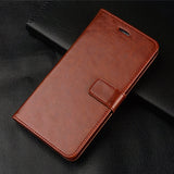 OPPO AX7 Case Flip Wallet PU Leather Phone Case For OPPO AX7 CPH1901 CPH 1901 OPPOAX7 AX 7 Case On OPPO AX7 A7 Protective Cover - Amzon World