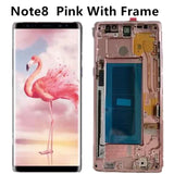 ORIGINAL 6.3'' SUPER AMOLED LCD with frame for SAMSUNG GALAXY Note 8 Note8 Display Touch Screen Digitizer Assembly - Amzon World