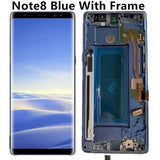 ORIGINAL 6.3'' SUPER AMOLED LCD with frame for SAMSUNG GALAXY Note 8 Note8 Display Touch Screen Digitizer Assembly - Amzon World