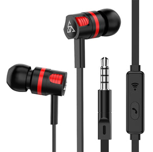 Original Brand Earbuds JM26 Headphone Noise Isolating in ear Earphone Headset with Mic for Mobile phone Universal for MP4 - Amzon World
