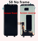 Original Burn-Shadow LCD For Samsung S8 G950 G950U G950F S8 Plus G955 G955F Display Touch Screen Digitizer Assembly With Frame - Amzon World
