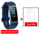 Original Huawei Band 3 pro Smart Bracelet band 3 GPS Waterproof Color touch screen Heart Rate Sleep Snap Smart Wristband - Amzon World