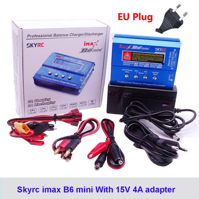 Original SKYRC IMAX B6 MINI Balance Charger Discharger For RC Helicopter Re-peak NiMH NiCD LiHV NiCd PB Li-ion Battery Charger - Amzon World