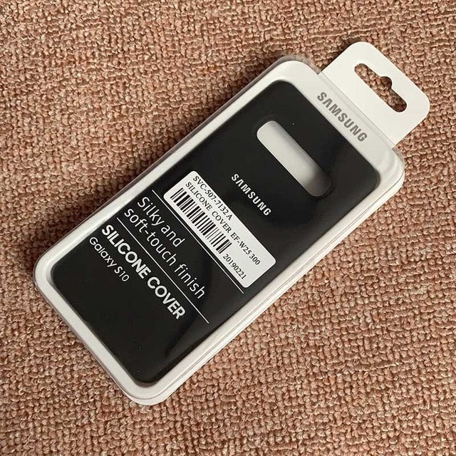Original Samsung Galaxy S10 Plus Liquid Silicone Case Silky Soft-Touch Shell Cover For Galaxy S10 Lite/S10E  With Box - Amzon World