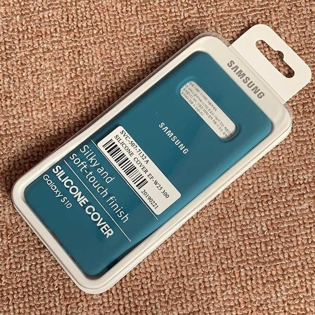 Original Samsung Galaxy S10 Plus Liquid Silicone Case Silky Soft-Touch Shell Cover For Galaxy S10 Lite/S10E  With Box - Amzon World