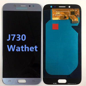 Original Super Amoled pantalla LCD para Samsung Galaxy J7 Pro 2017 J730 J730F pantalla LCD y montaje de digitalizador con pantal - Amzon World