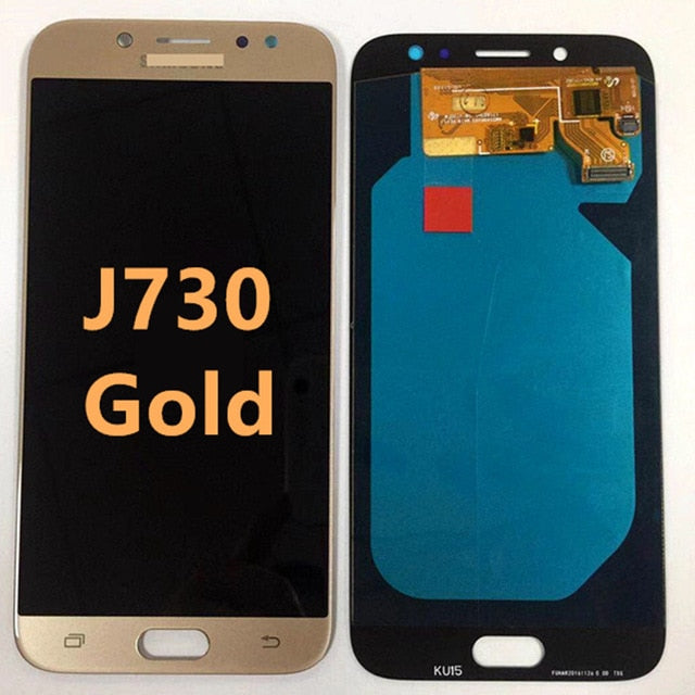 Original Super Amoled pantalla LCD para Samsung Galaxy J7 Pro 2017 J730 J730F pantalla LCD y montaje de digitalizador con pantal - Amzon World
