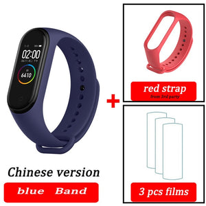 Original XiaoMi  Mi Band 4 Smart Wristband Fitness Bracelet MiBand Band 4 Heart Rate Time Big Touch Screen  Message Smartband - Amzon World