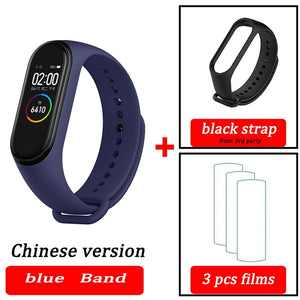 Original XiaoMi  Mi Band 4 Smart Wristband Fitness Bracelet MiBand Band 4 Heart Rate Time Big Touch Screen  Message Smartband - Amzon World