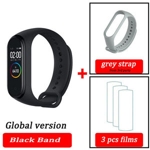 Original XiaoMi  Mi Band 4 Smart Wristband Fitness Bracelet MiBand Band 4 Heart Rate Time Big Touch Screen  Message Smartband - Amzon World